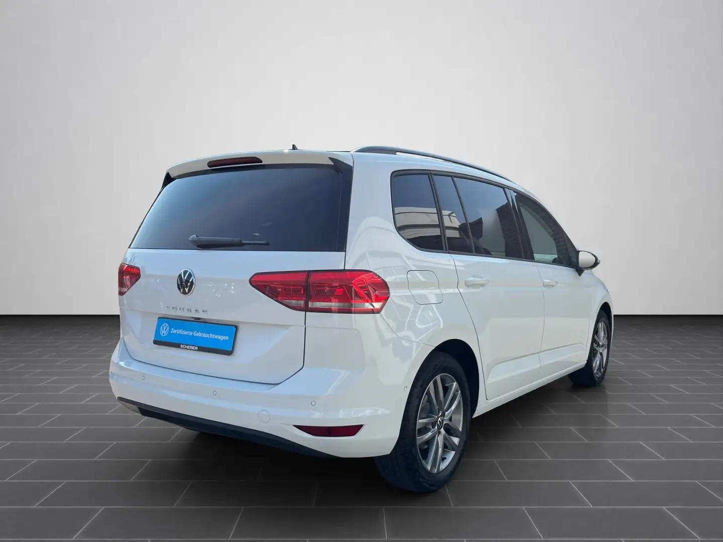 Volkswagen Touran Comfortline 1.5 TSI DSG EASY&OPEN 7-SITZE Weiß - 2