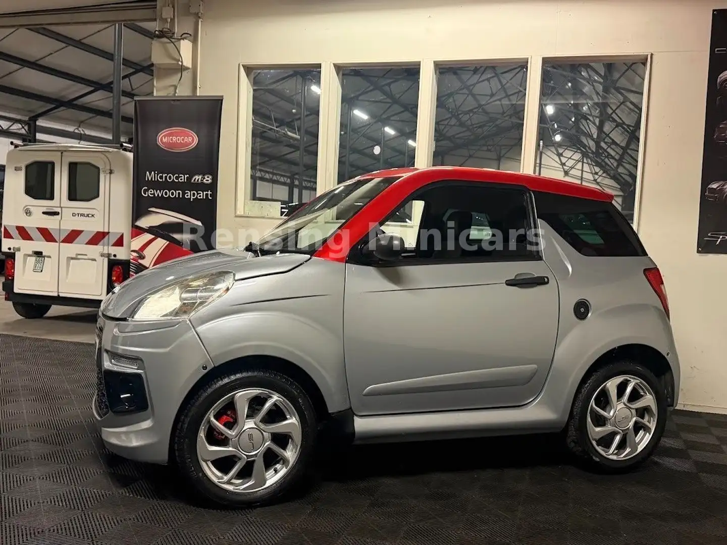 Ligier JS 50 JS50 Sport Mopedauto AIRBAG Microcar 45 KM Argent - 2