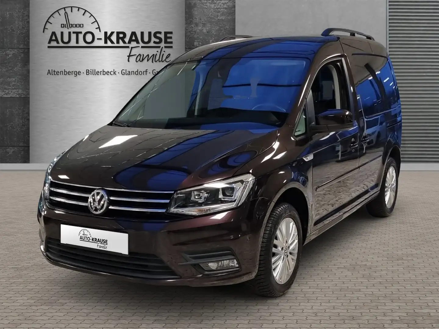 Volkswagen Caddy Comfortline Rollstuhl Behinderten Klima Schwarz - 1