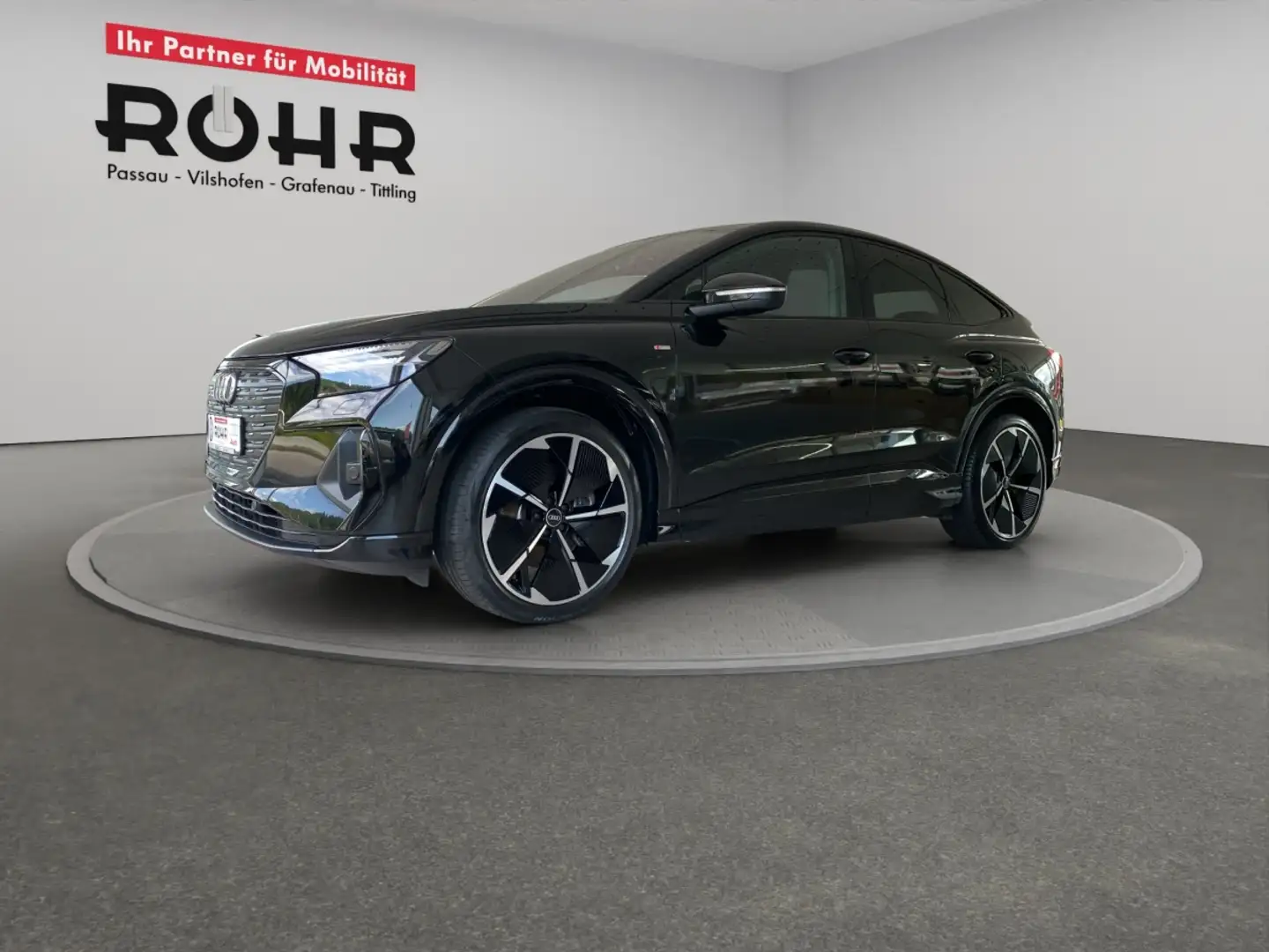 Audi Q4 e-tron Q4 Sportback (NAVI.SHZ.PDC.Matrix-LED.DAB.GRA.virt Schwarz - 2