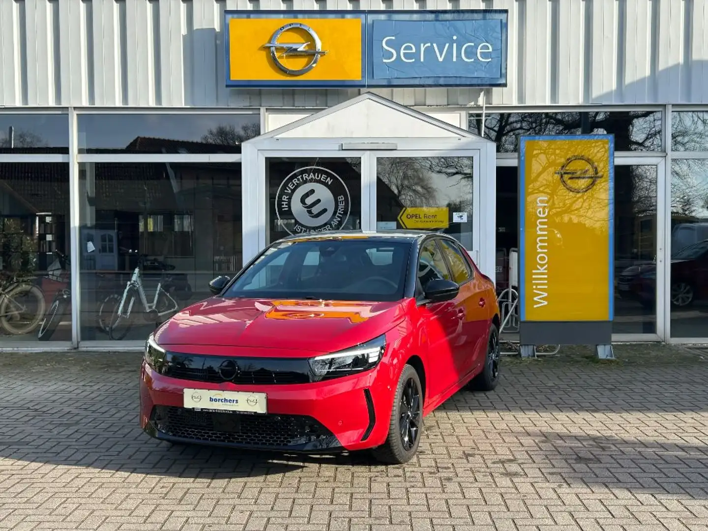 Opel Corsa 1.2 Direct Injection Turbo GS Rouge - 1