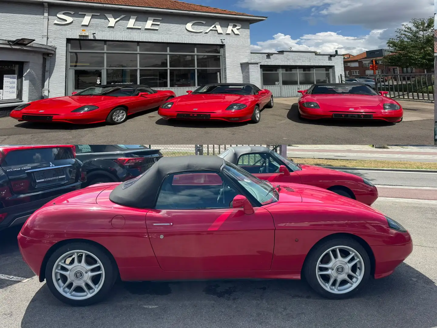 Fiat Barchetta 1.7i 16v✅ Oldtimer✅Cuir✅3x Barchetta Rood - 1
