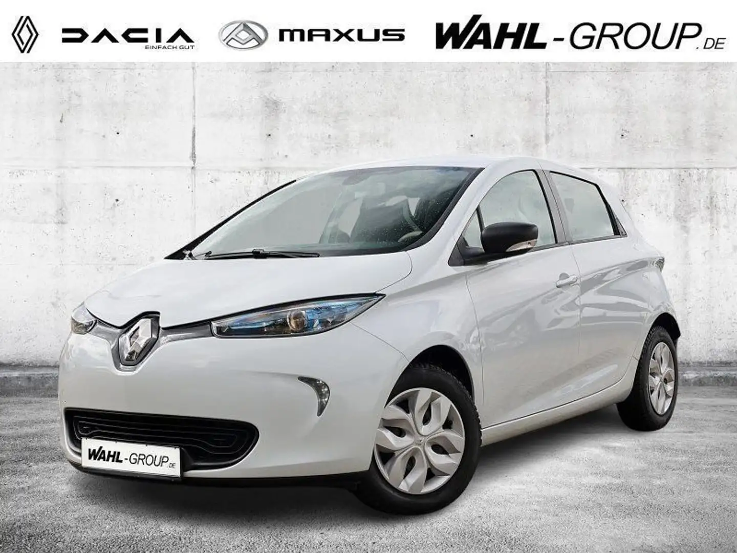 Renault ZOE Zoe LIFE Batteriemiete Z.E. 40 ABS Fahrerairbag Weiß - 1