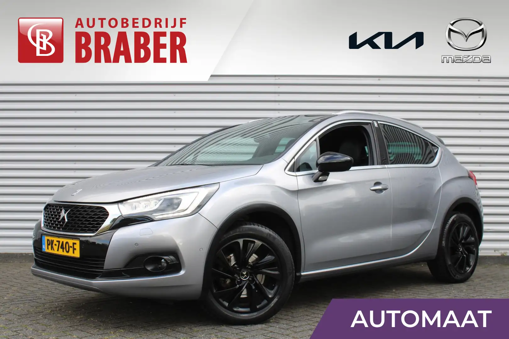 DS Automobiles DS 4 Crossback 1.6 THP Chic | 17" LM | Trekhaak | PDC | Camera | Grijs - 1