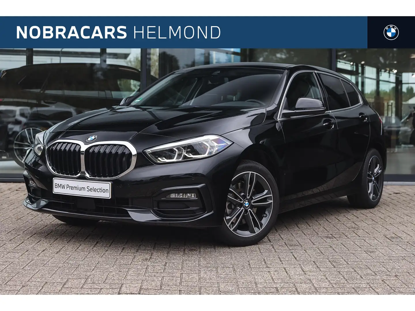 BMW 118 1 Serie 118i Sport Line Automaat / Sportstoelen / Zwart - 1