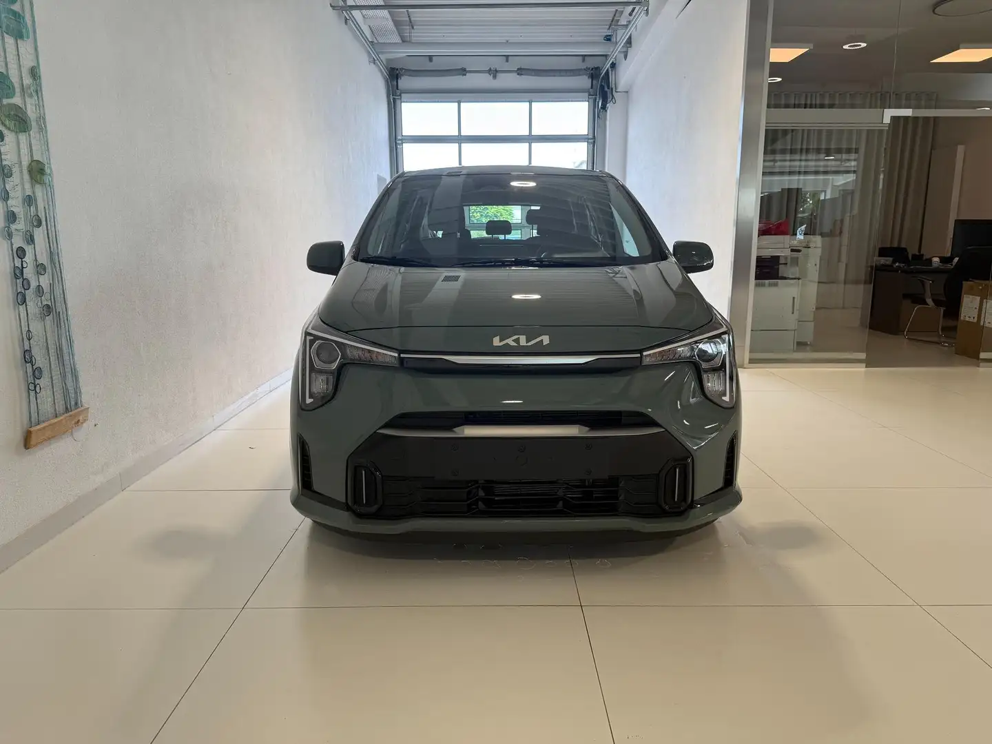 Kia Picanto Silver 1,0 GDI AMT5 50 kW (68 PS) Klimaanlage, ... Grün - 2
