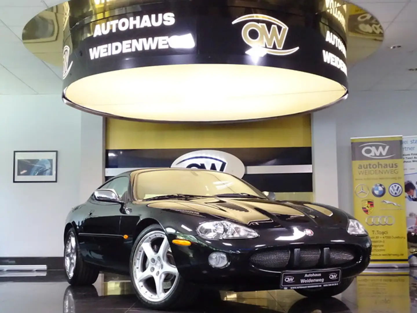 Jaguar XKR S/C V8 Coupe Wertanlage 2 Hand erst 76956 KM Schwarz - 2