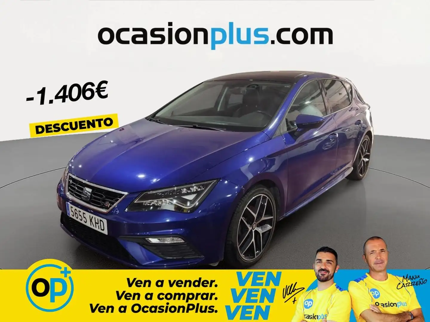 SEAT Leon 1.4 TSI ACT S&S FR 150 Azul - 1