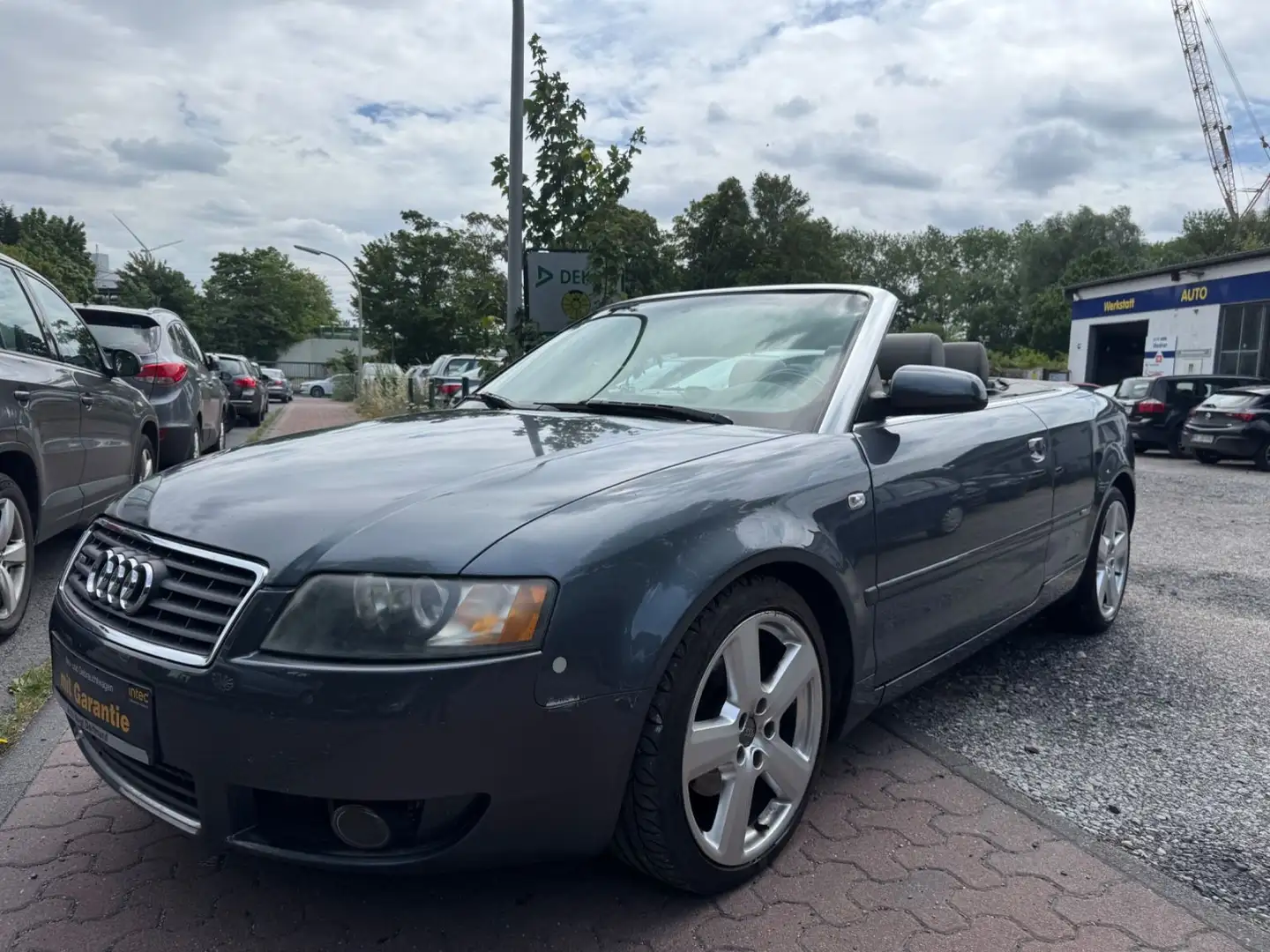 Audi A4 1.8T/S-LINE/AUTOMATIK/KLIMAAUT/LEDER/18"/SERV.-N Gris - 1