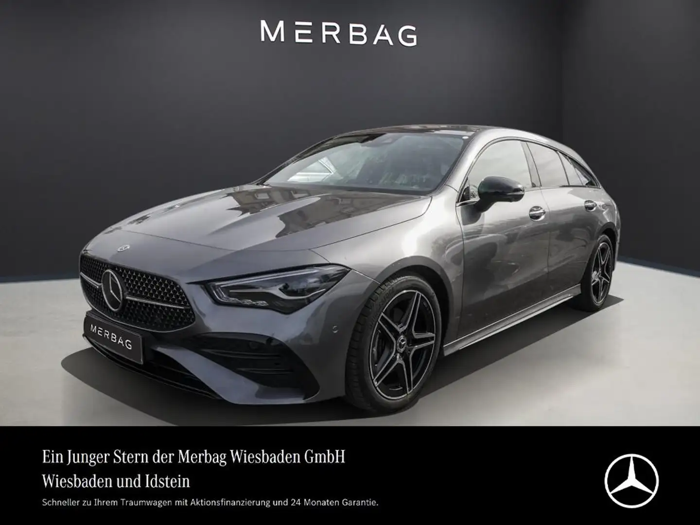 Mercedes-Benz CLA 180 SB AMG-LINE PREMIUM STH. AHK BURMESTER Grau - 1