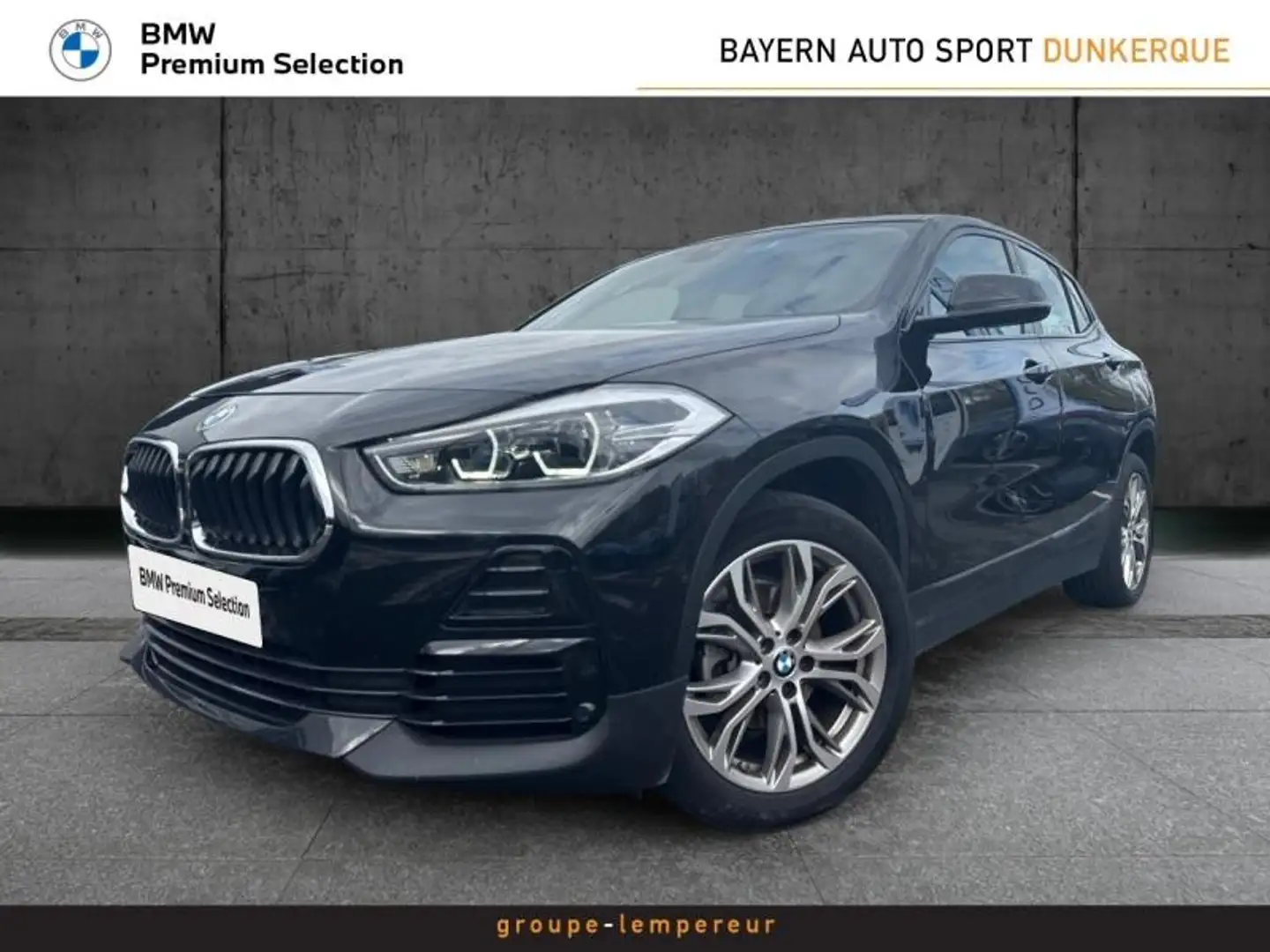 BMW X2 sDrive16dA 116ch Lounge DKG7 Euro6d-T Noir - 1