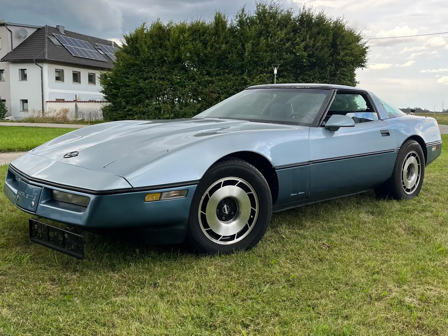 Corvette C4 C4 Cabrio Blau - 1