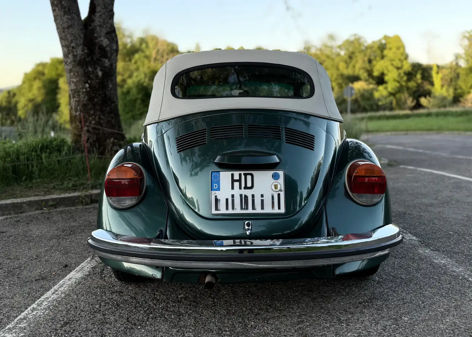 Volkswagen Käfer Beetle Convertible (US 1303 Käfer) | Cabriolet Зелений - 2