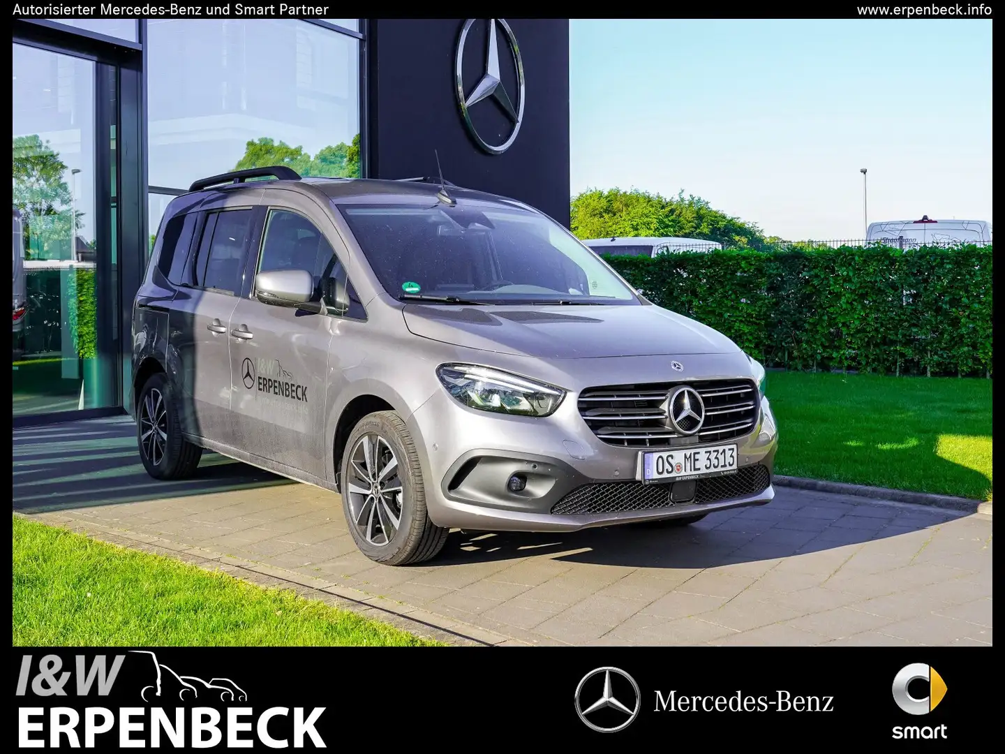 Mercedes-Benz T 180 PROGRESSIVE EDITION LED Kamera Keyless Grau - 1