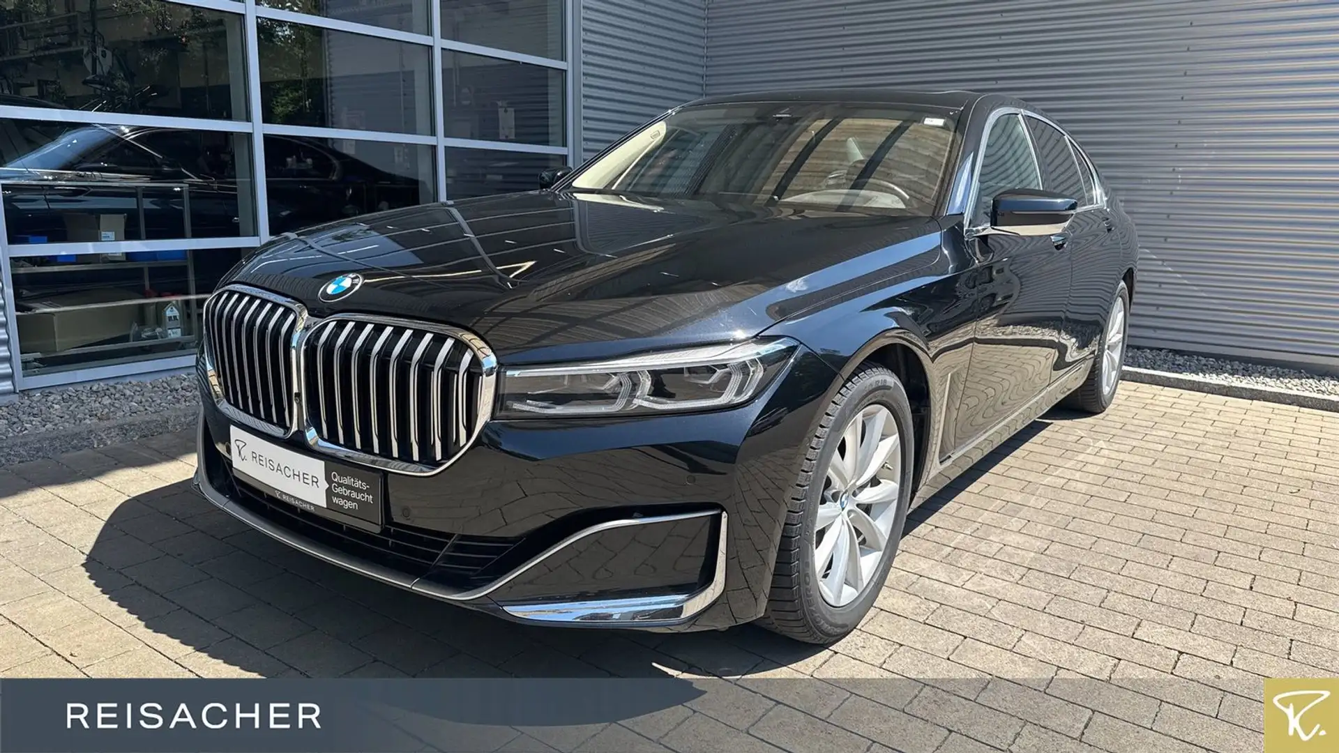 BMW 730 d A xDrive Lim GSD,StdHzg,Leder,Autom Schwarz - 1