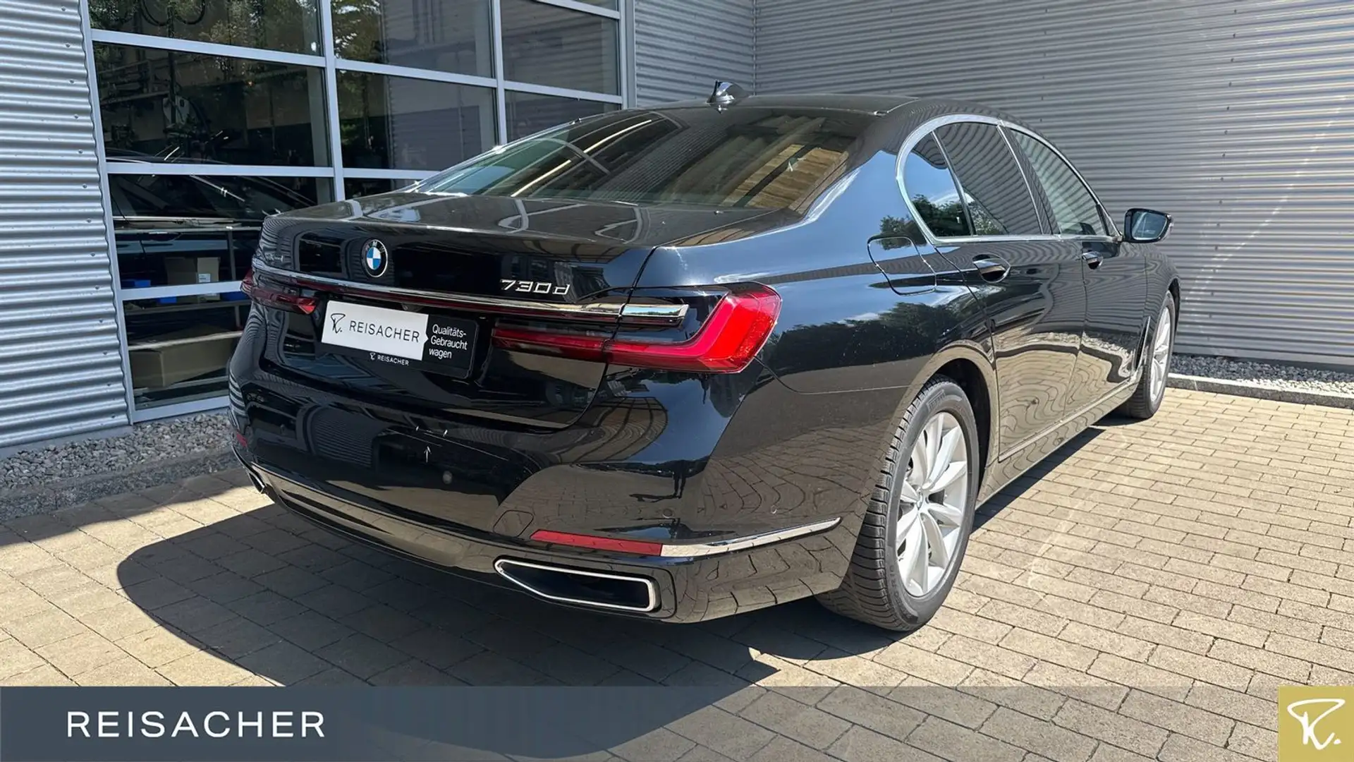 BMW 730 d A xDrive Lim GSD,StdHzg,Leder,Autom Schwarz - 2