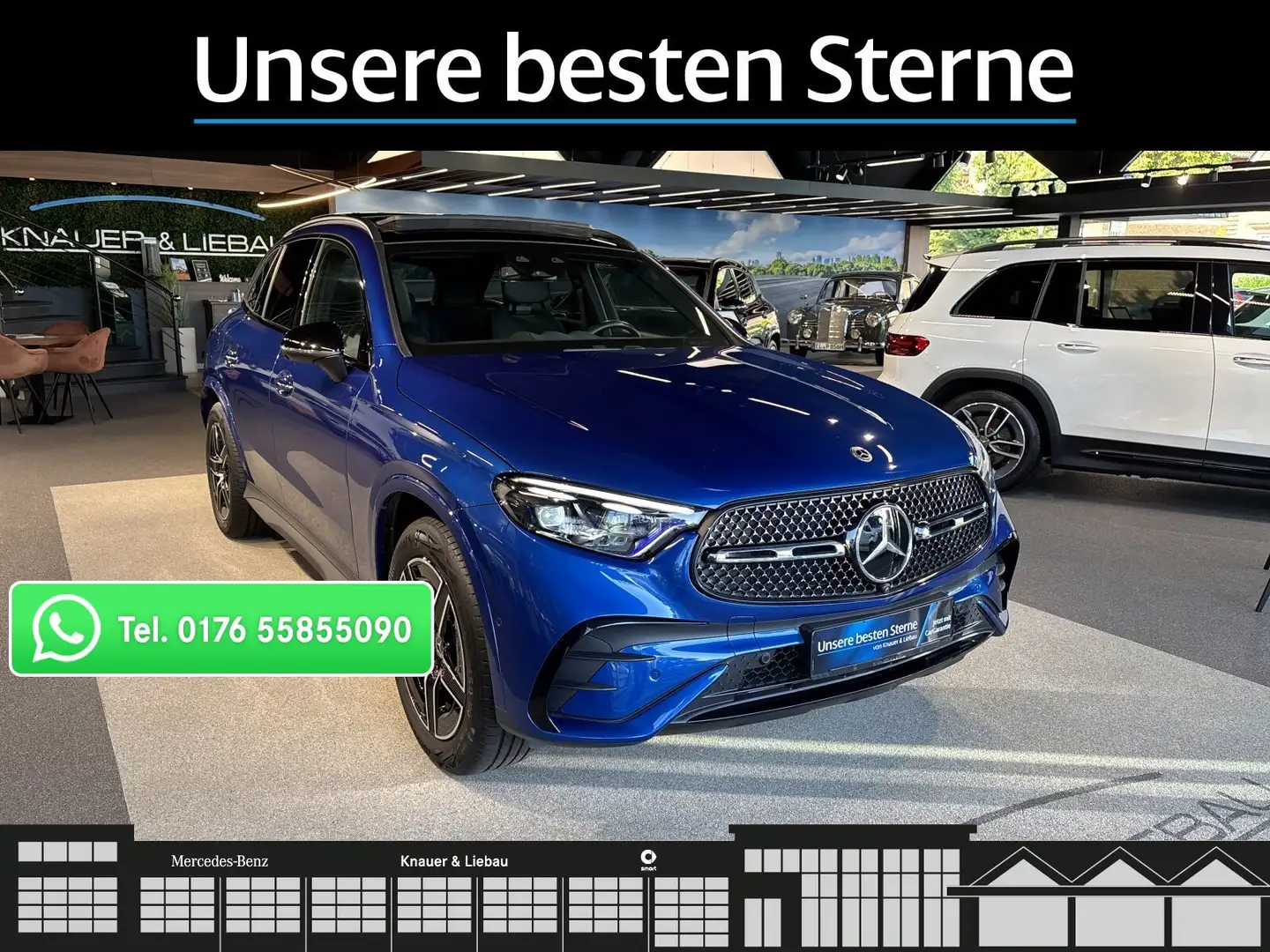Mercedes-Benz GLC 300 GLC 300 de 4MATIC AMG*Tech-Pkt.*Pano*FAP*Night* Blau - 1