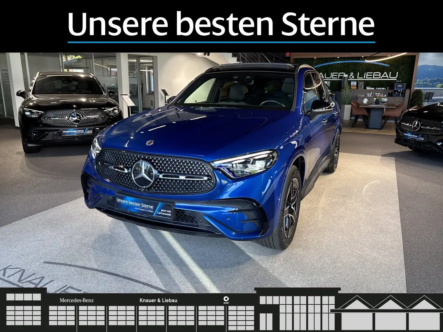 Mercedes-Benz GLC 300 GLC 300 de 4MATIC AMG*Tech-Pkt.*Pano*FAP*Night* Blau - 2