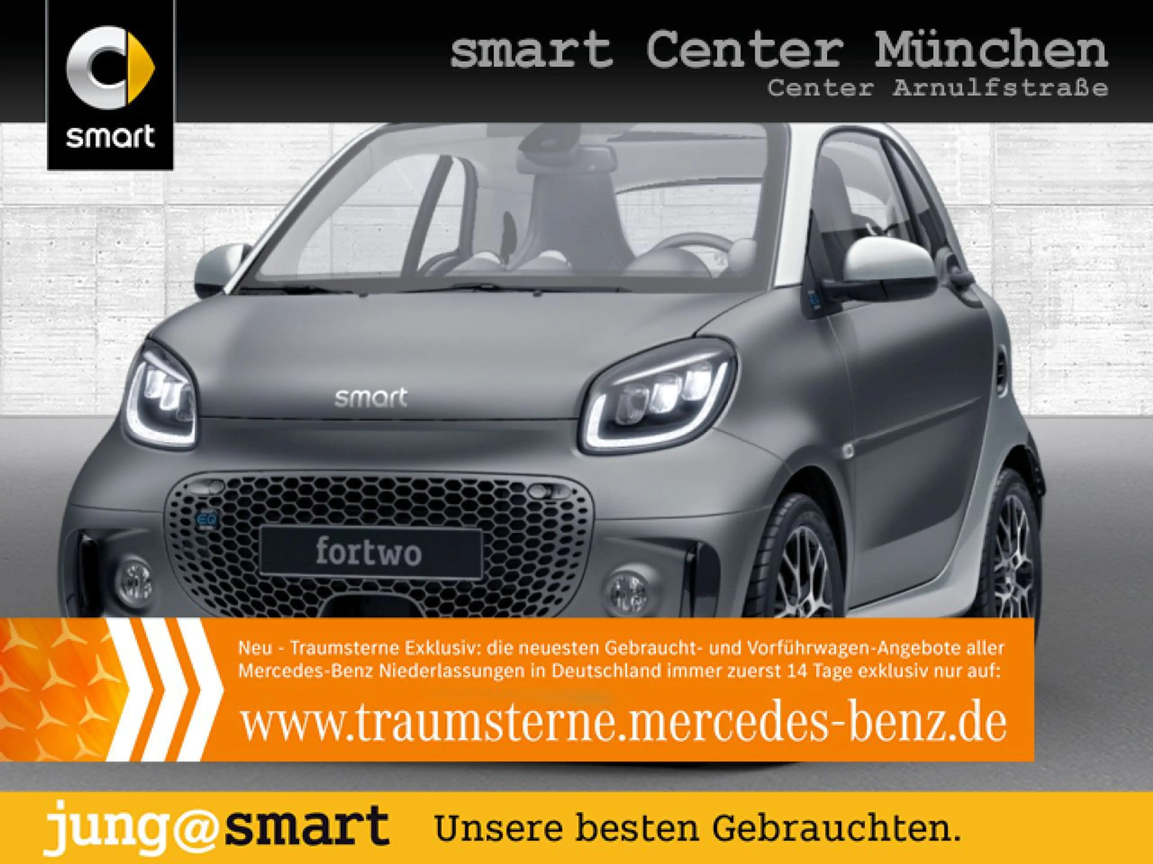 smart forTwo coupé 60kWed prime SHZ Pano PDC+Kamera