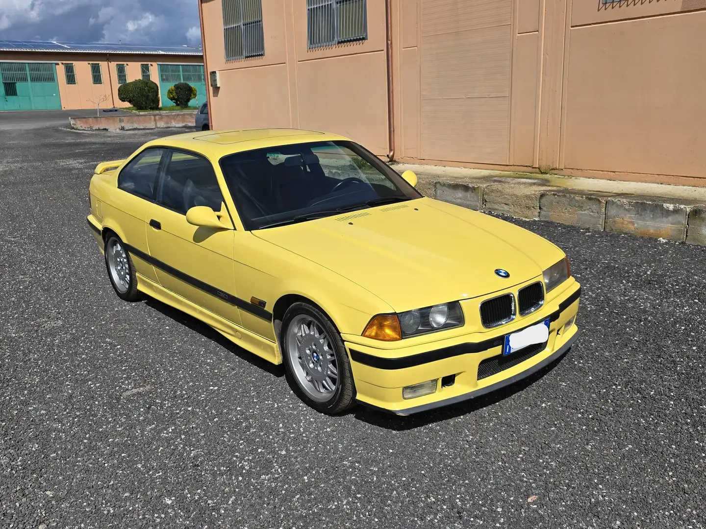 BMW M3 E36, ASI, Scarico SuperSprint, tetto, pelle Galben - 1