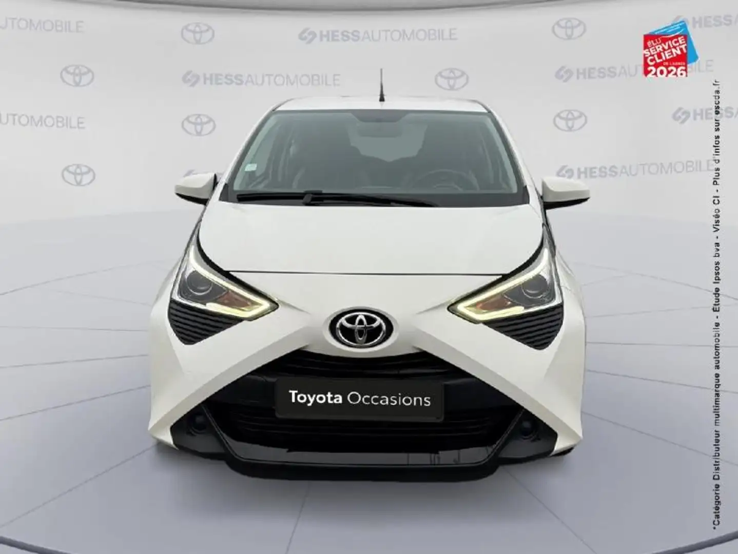 Toyota Aygo 1.0 VVT-i 72ch x-play 3P MY19 Blanc - 2