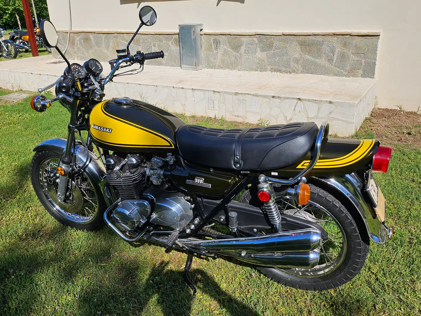 Kawasaki 900 Z1 Testanera Amarillo - 2