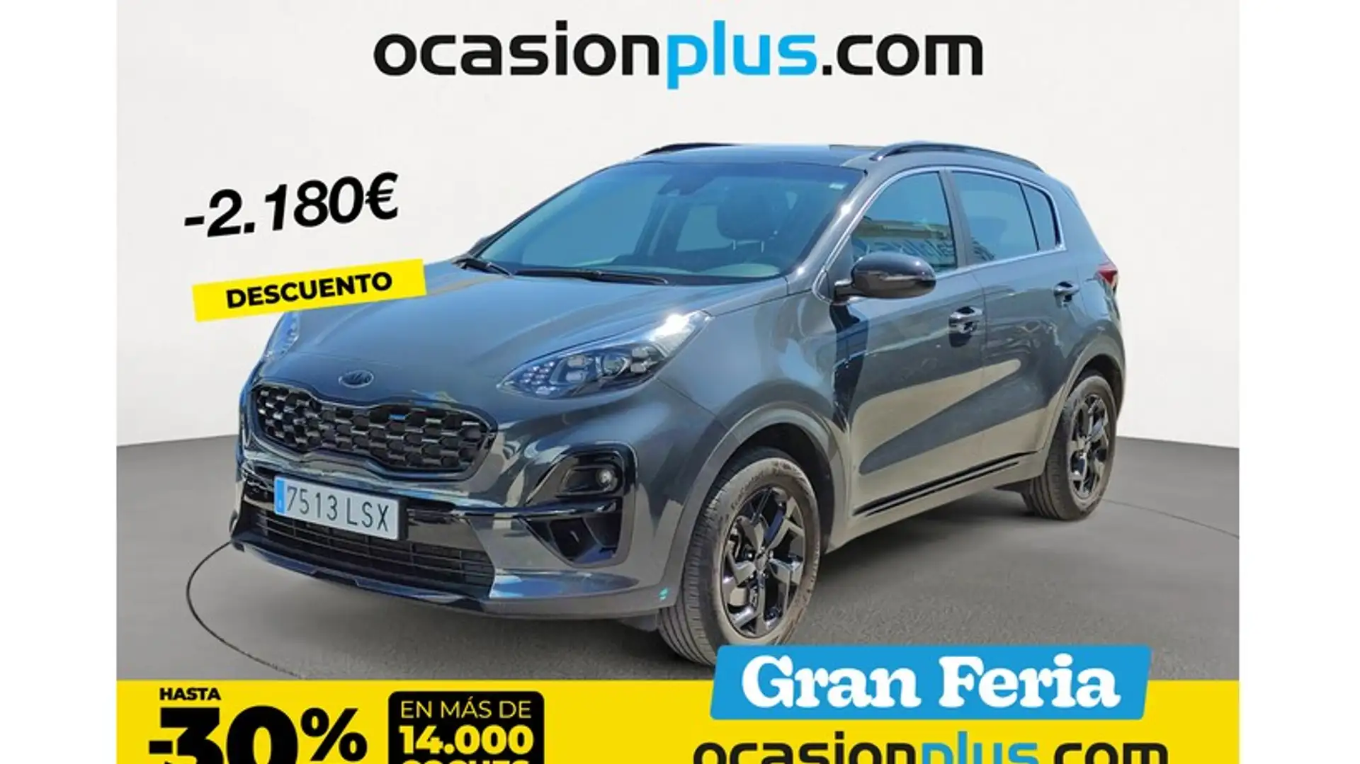 Kia Sportage 1.6 GDi Black Edition 4x2 132 Gris - 1