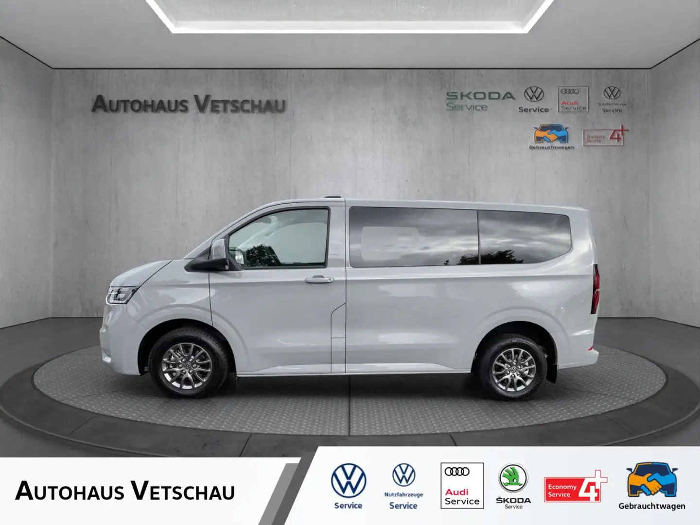 Volkswagen T7 Kombi T7 Transporter Kombi 2.0 TDI DSG KR Navi LED Klima Grau - 1