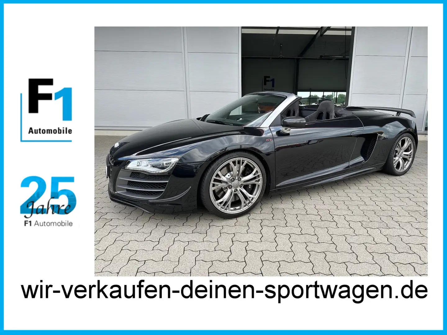 Audi R8 GT Spyder 1 of 333 R8-Sportsitze B&O KD unffr. uvm Czarny - 1