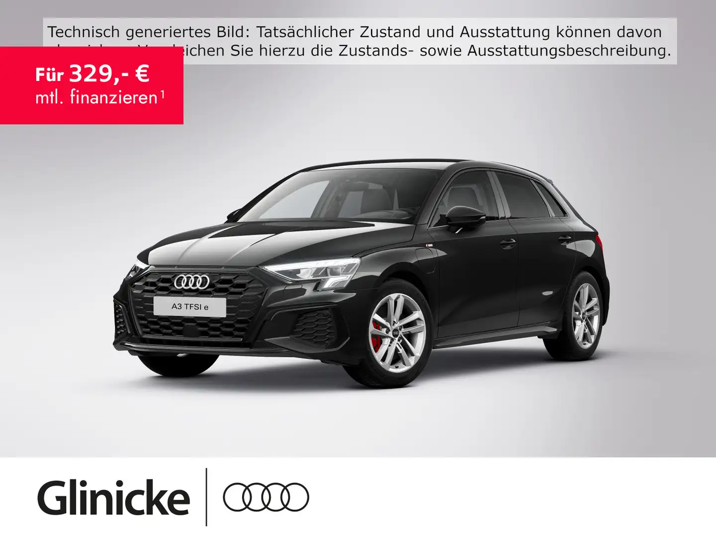 Audi A3 S line 45 TFSI e LED/ACC/B&O/Kam/17 Schwarz - 1