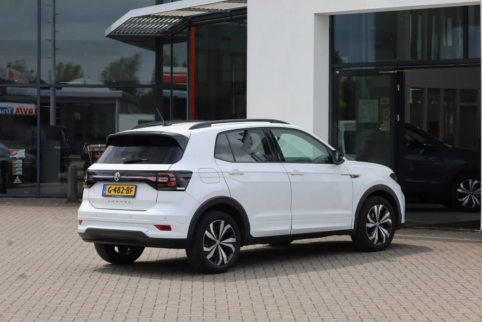 Volkswagen T-Cross 1.0 TSI R-Line 95PK / 70kW, Adaptieve cruise contr Weiß - 2