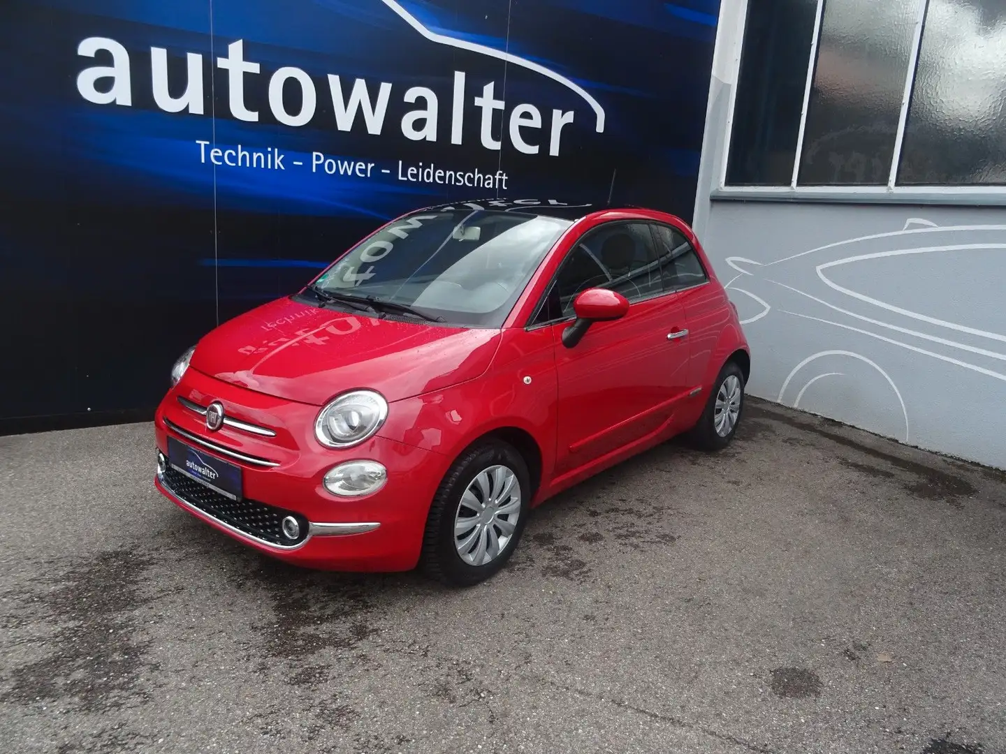 Fiat 500 Rood - 2