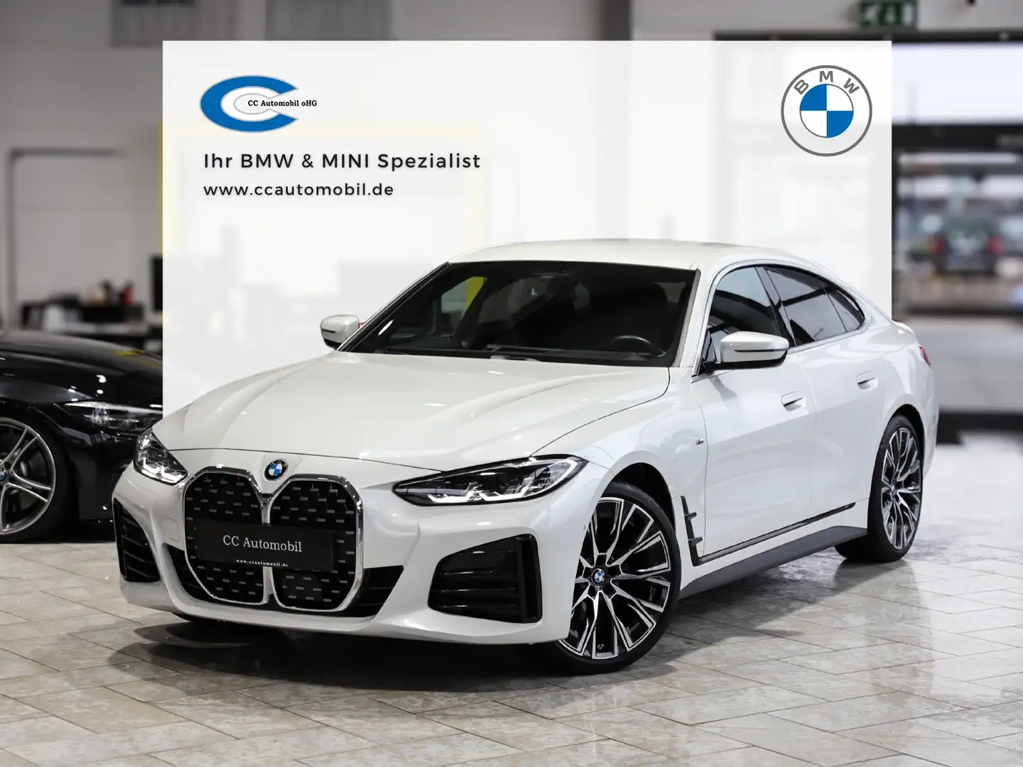 BMW 420 420d xDrive Gran Coupe M Sport 20LM Standh. ACC Blanc - 1