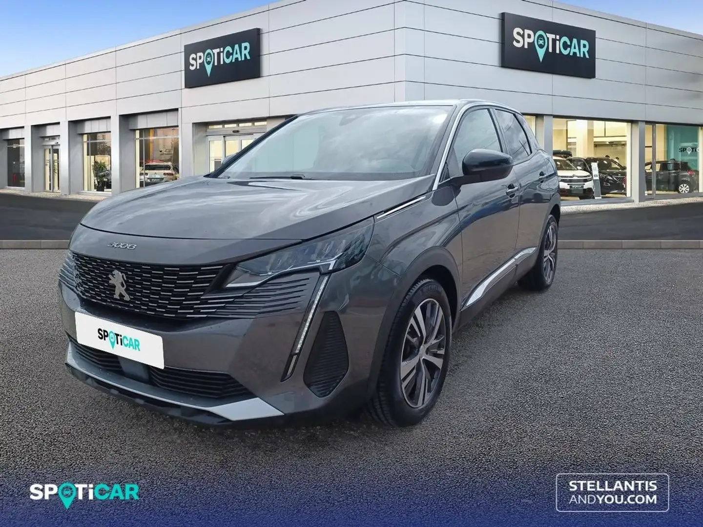 Peugeot 3008 1.5 BlueHDi 96kW (130CV) S&S Allure Gris - 1