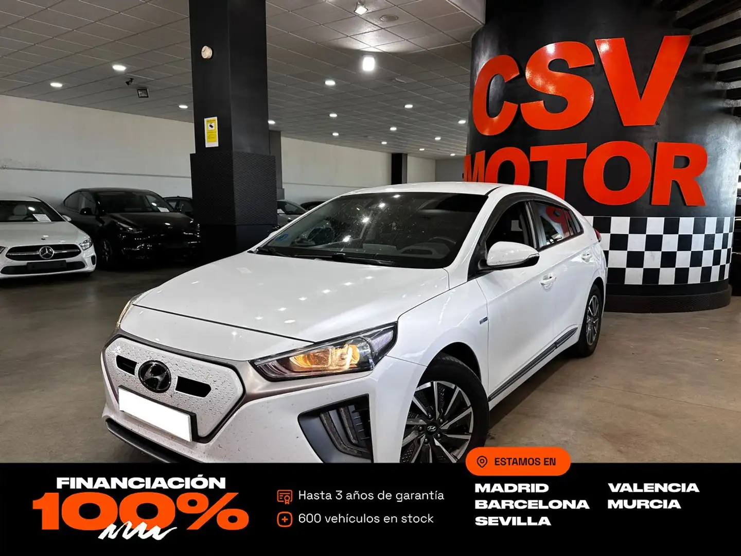 Hyundai IONIQ EV 100kW Klass Blanco - 1