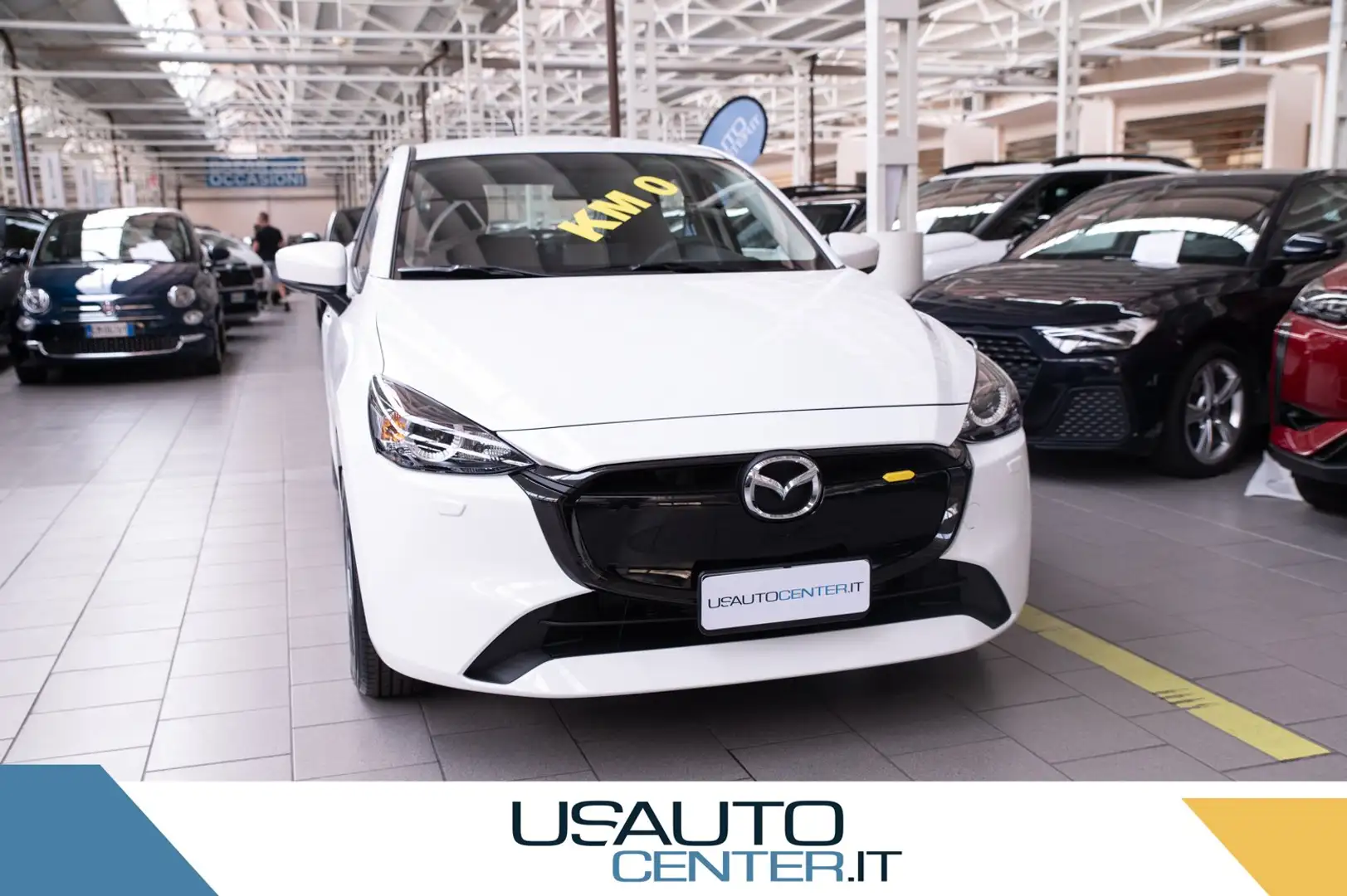 Mazda 2 Mazda 2 2023 1.5 Centre-Line 75cv Skyactiv G 6mt Bianco - 2