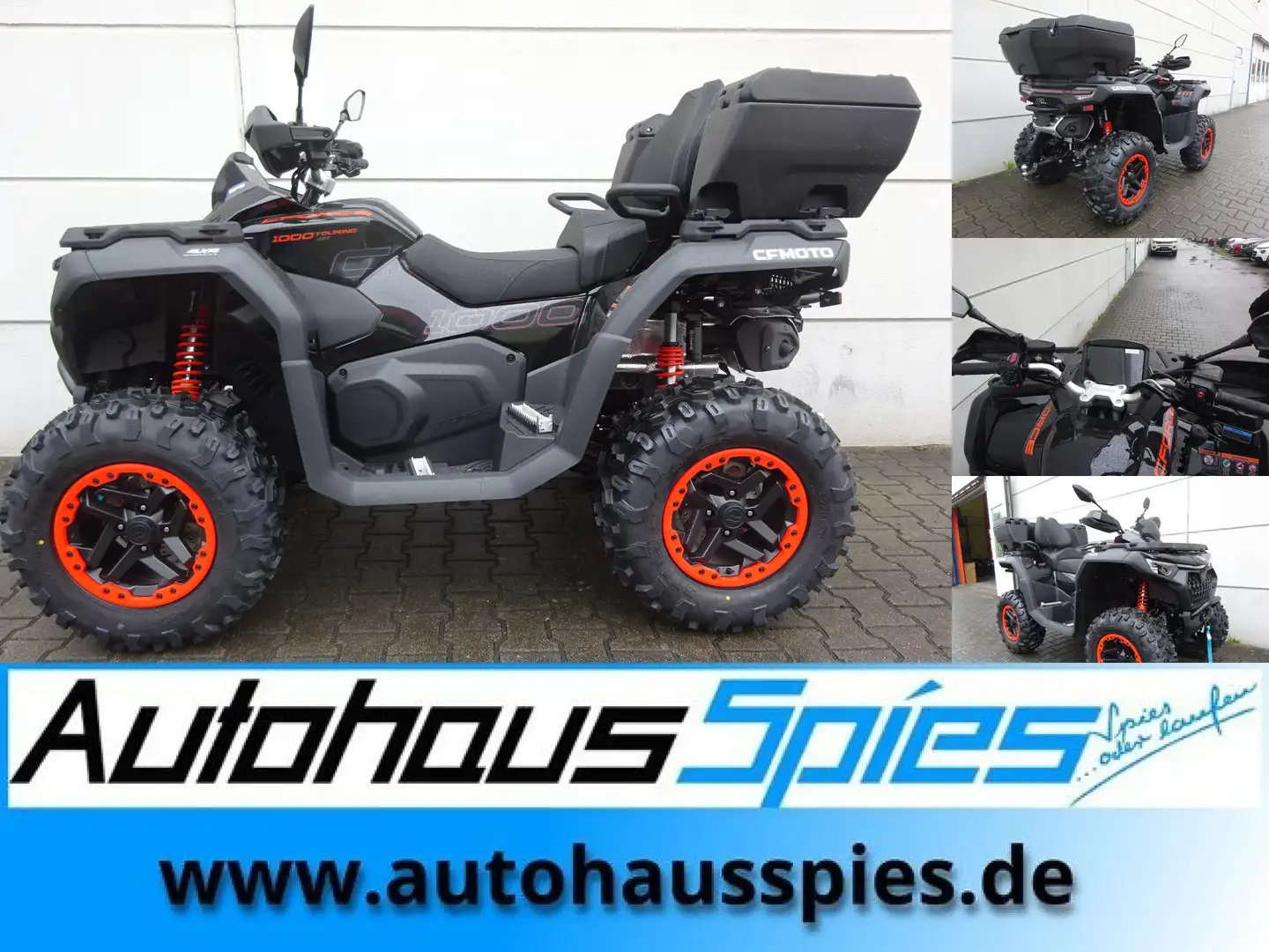 CFMOTO CForce 1000 Touring PRO ABS EPS T3B-ZULASSUNG crna - 1