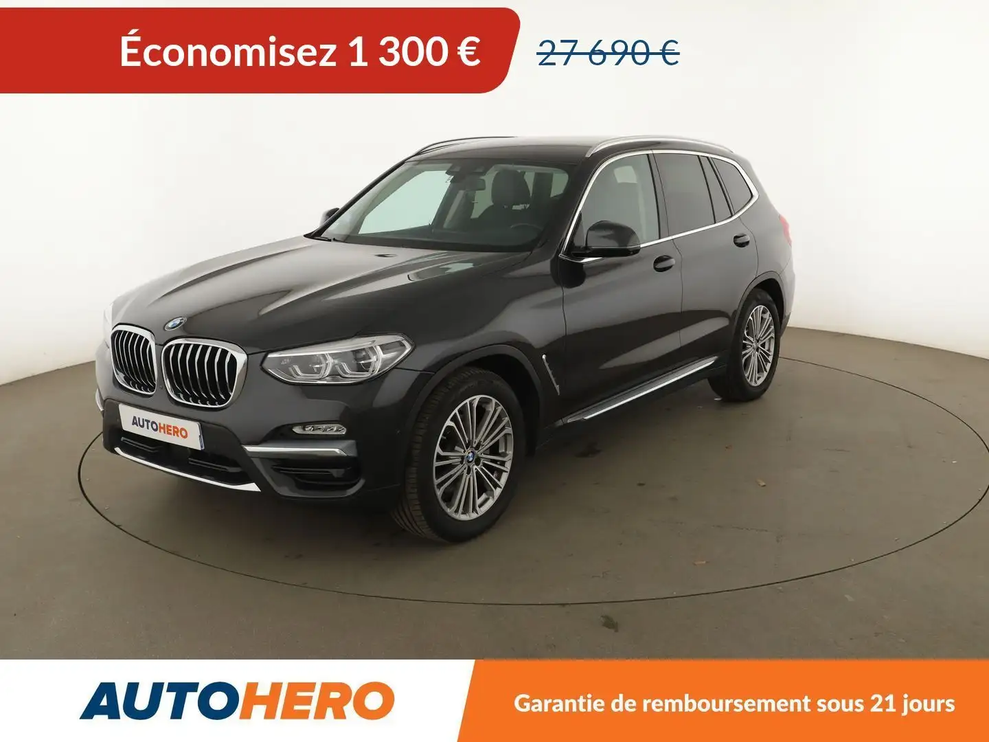 BMW X3 xDrive20iA Luxury Gris - 1