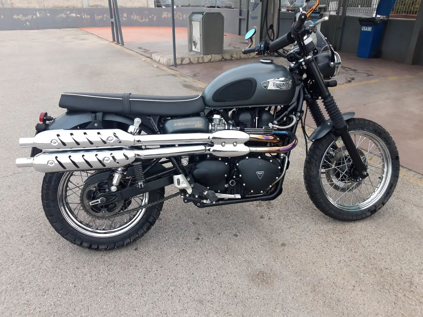 Triumph Scrambler 900 efi Grigio - 1