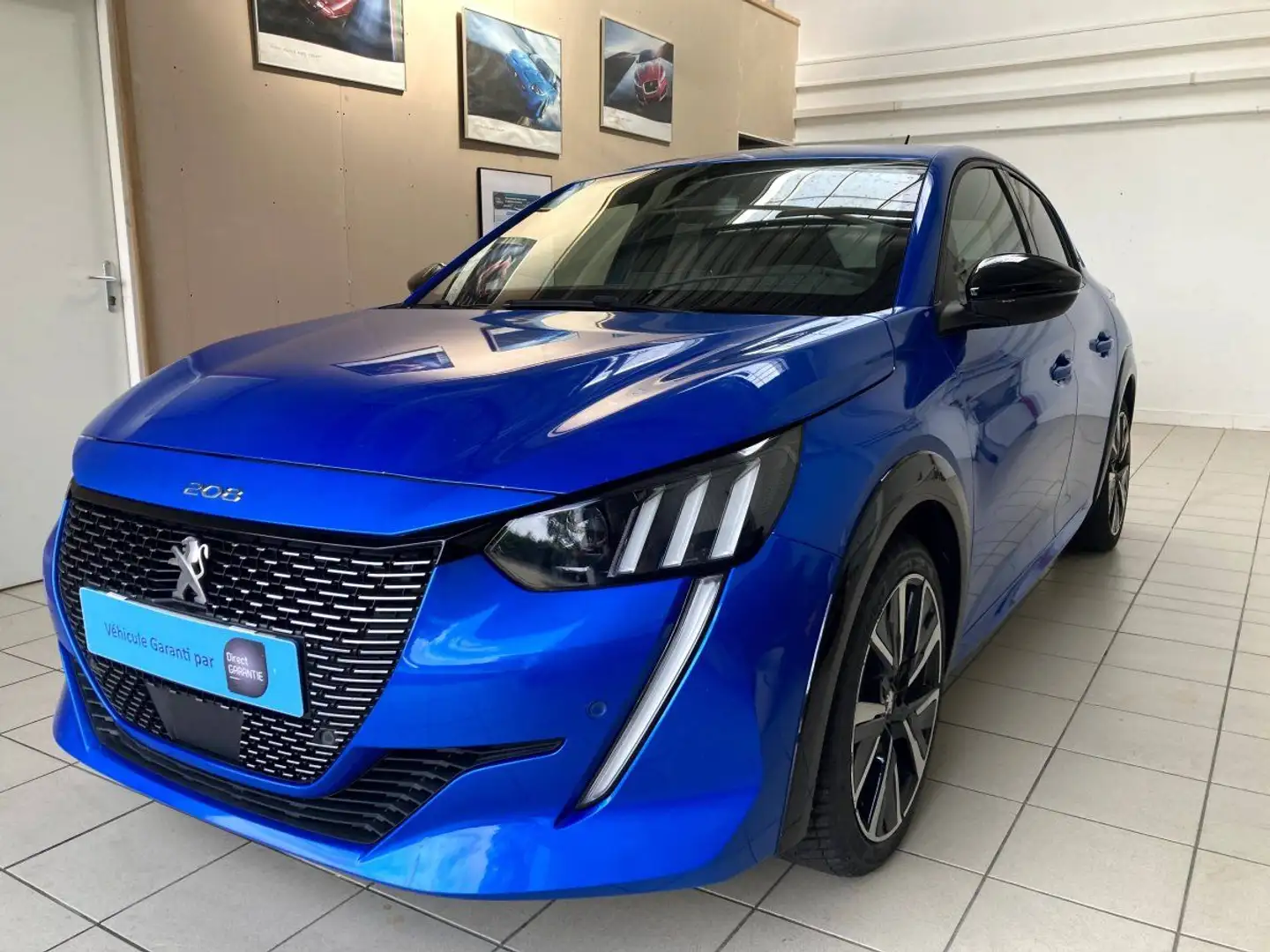 Peugeot 208 1.2 ESS TURBO 100 CH Bleu - 1