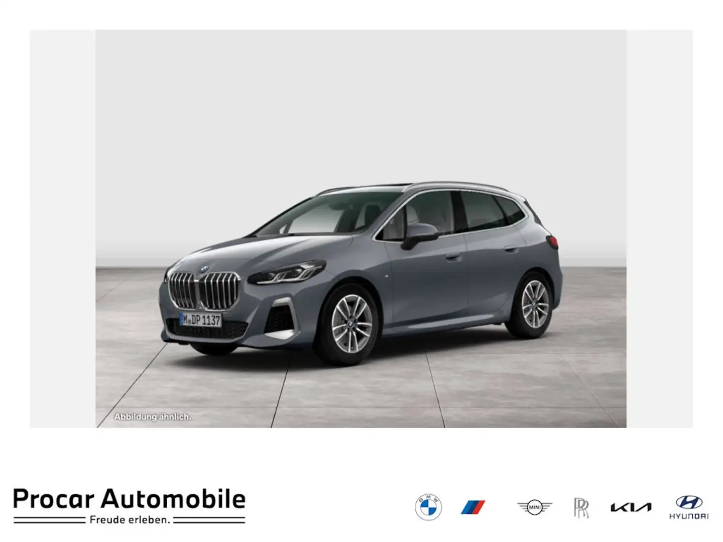 BMW 218 d Active Tourer M-SPORT+PANO+KLIMA+KAMERA+LED Grau - 1