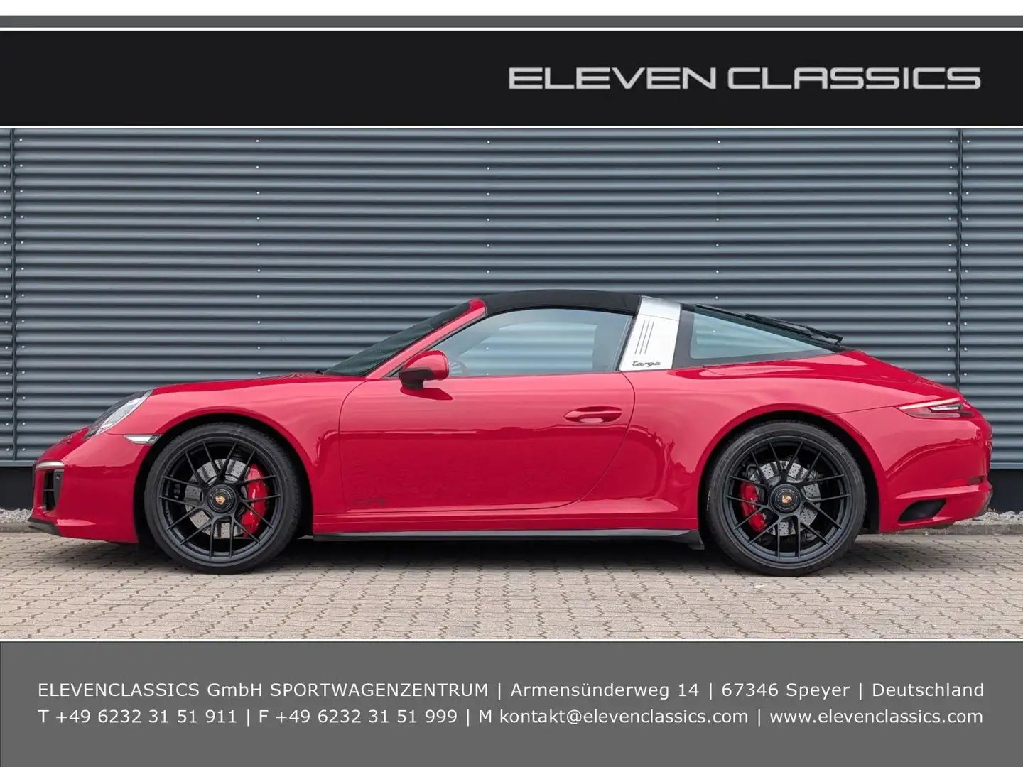 Porsche 991 Targa 4 GTS *Lift, Approved* Roşu - 2