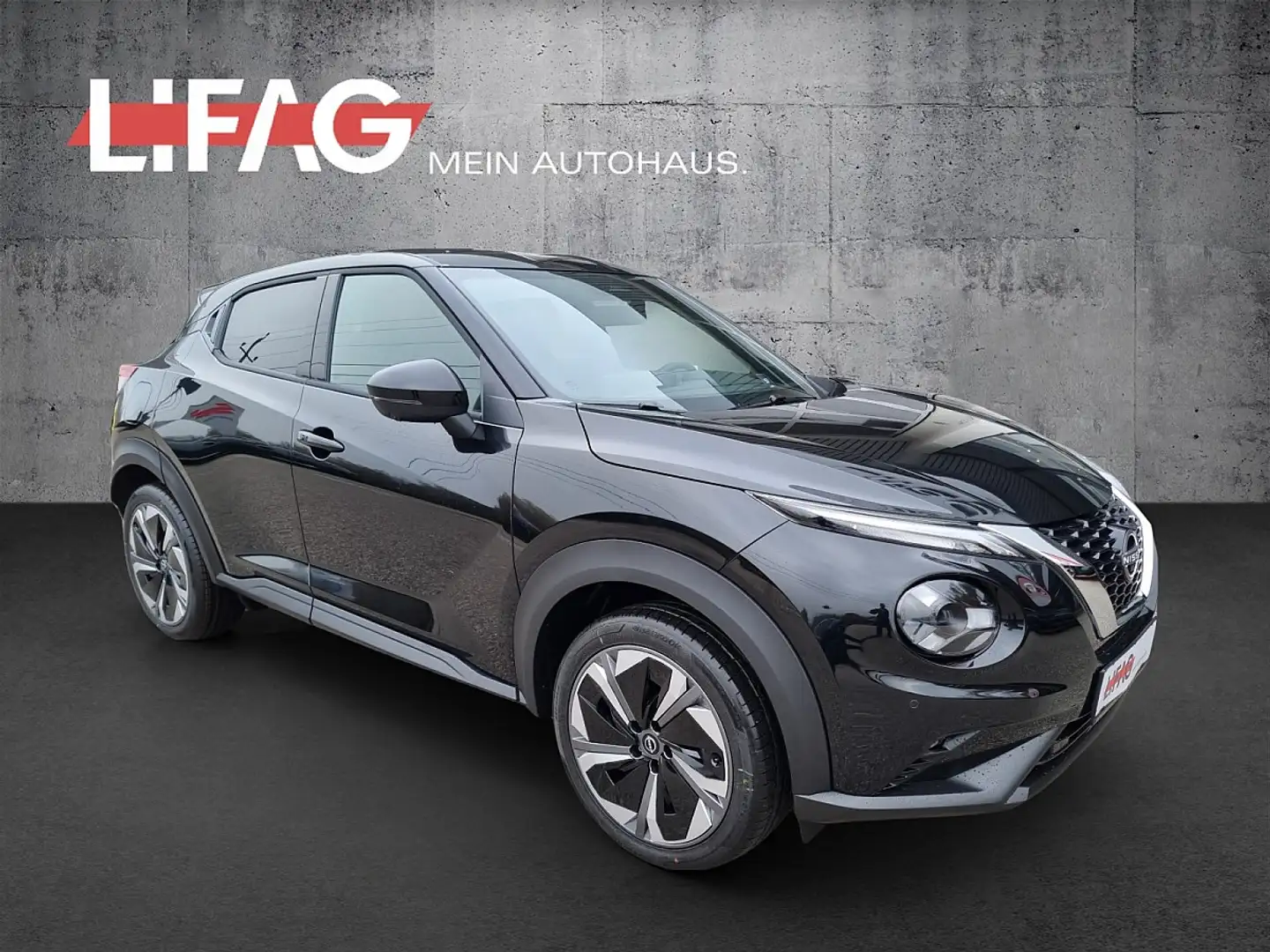 Nissan Juke 1,0 DIG-T N-Connecta+ *ab € 22.990,-* Schwarz - 1