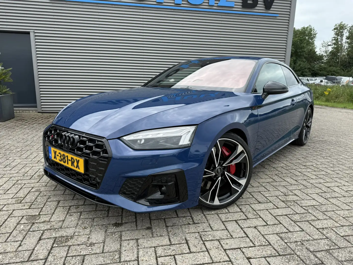 Audi S5 Coupé 3.0 TDI S5 342PK quattro Trekhaak 20 Inch AC Blauw - 2