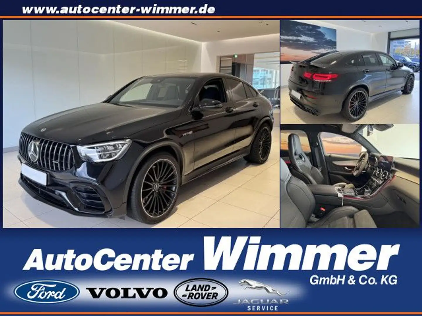 Mercedes-Benz GLC 63 AMG GLC Coupe 63s AMG 4Matic+ Night-Paket LED Klima Schwarz - 1