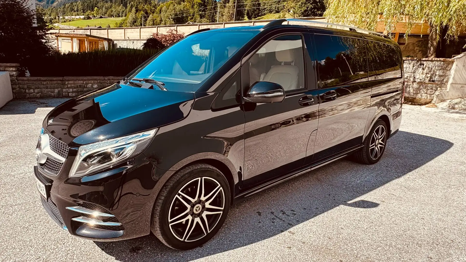 Mercedes-Benz V 300 Avantgarde Edition, 4x4, AMG, MwSt. ausweisbar, VOLLAUSTATTUNG Schwarz - 2