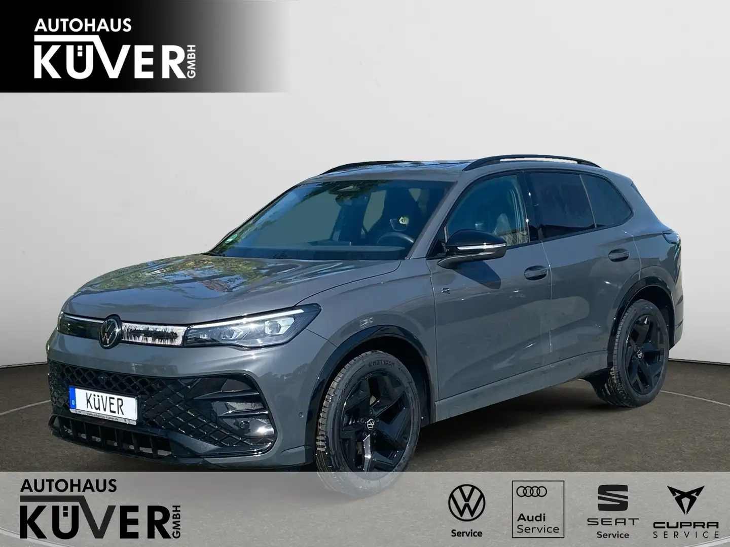 Volkswagen Tiguan R-Line 1,5 TSI DSG Navi+ACC+Pano+Matrix Grau - 1