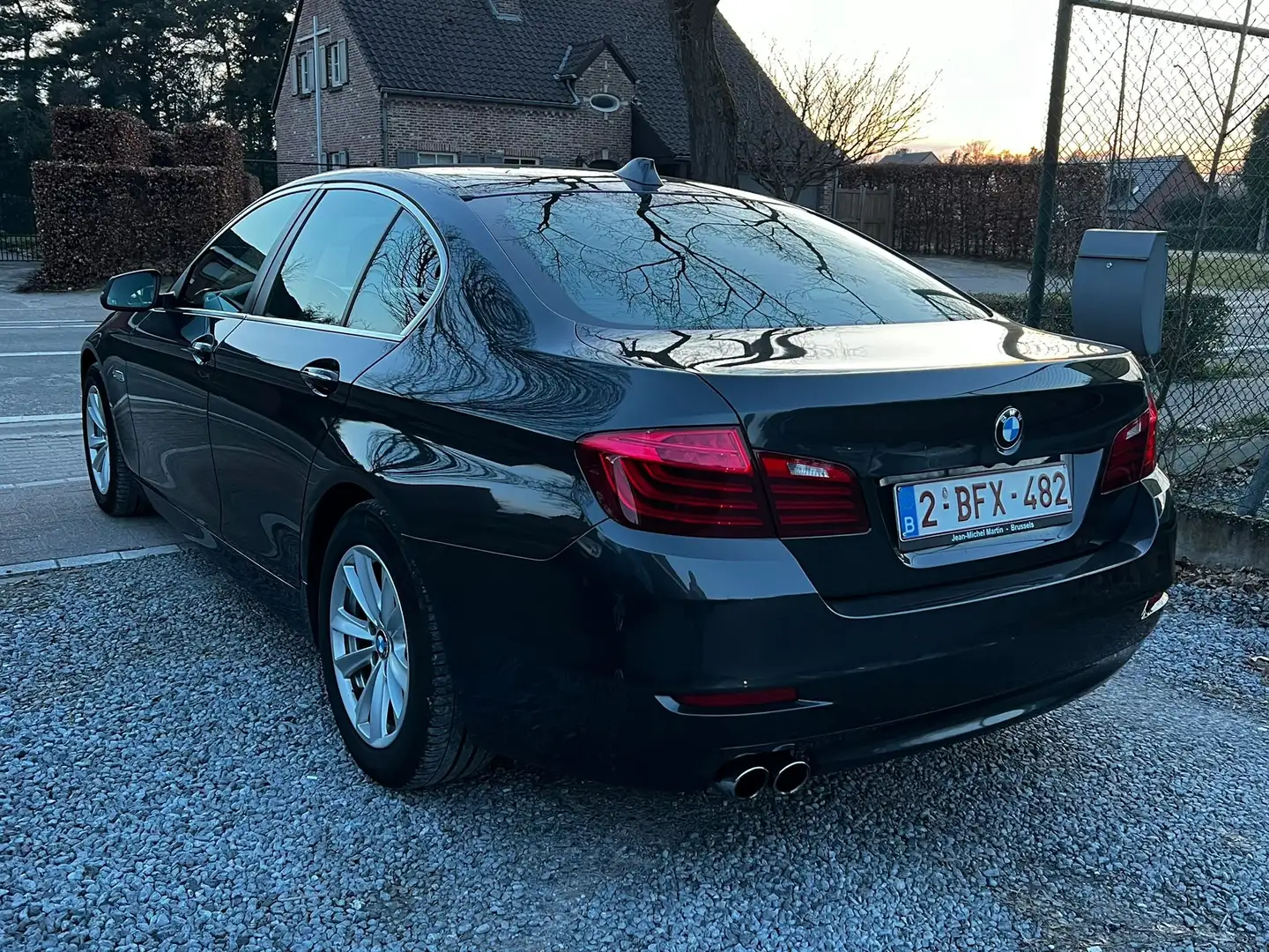 BMW 520 520d xdrive Noir - 1
