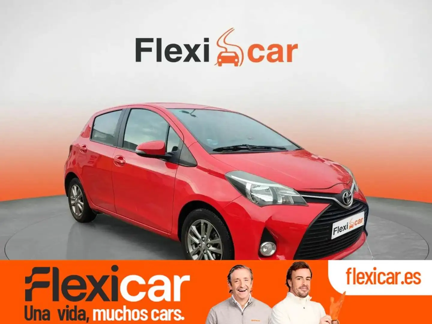 Toyota Yaris 1.0 Active Rojo - 1