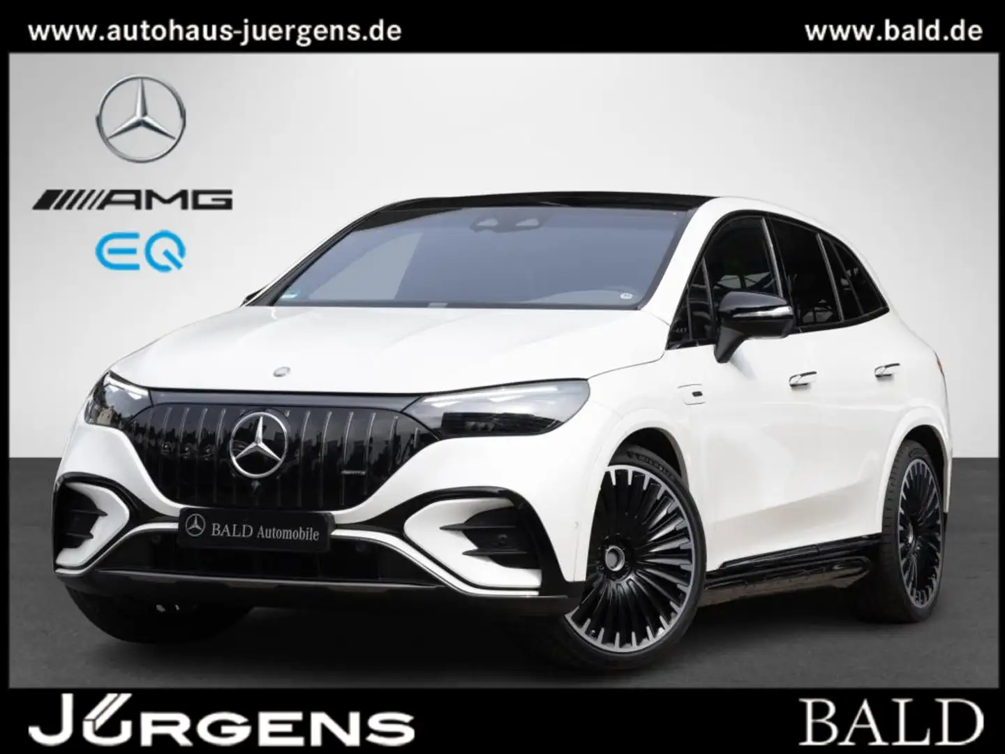 Mercedes-Benz EQE SUV EQE 53 AMG SUV 4M+ Hyperscreen/Digital/Pano/22" Weiß - 2